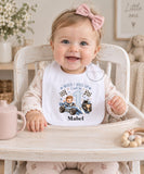 Personalised Racing Car First Birthday Outfit, When I Wake Up I Will Be 1, 2, 3, Boys Birthday Sleepsuit, Baby Vest, Bib or Sleepwear Set