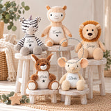 Personalised Soft Toy with Name, Baby Gift, Lion Zebra Mouse Alpaca Kangaroo, New Baby Gift, Christening Gift, Nursery Teddy Baby Shower (Copy) (Copy) (Copy) (Copy)