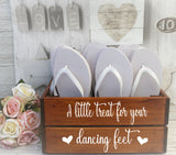 Wooden Crate ~ A little treat for your dancing feet