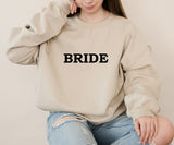 Bride ~ Wifey ~ Bridal Wedding Sweatshirt ~ Hen Party gift