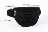 Personalised Fluffy Bum Bag Waist Pack