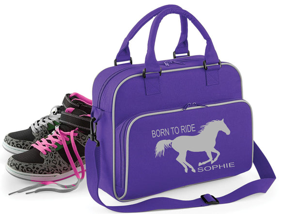 'Born To Ride' Personalised Bag