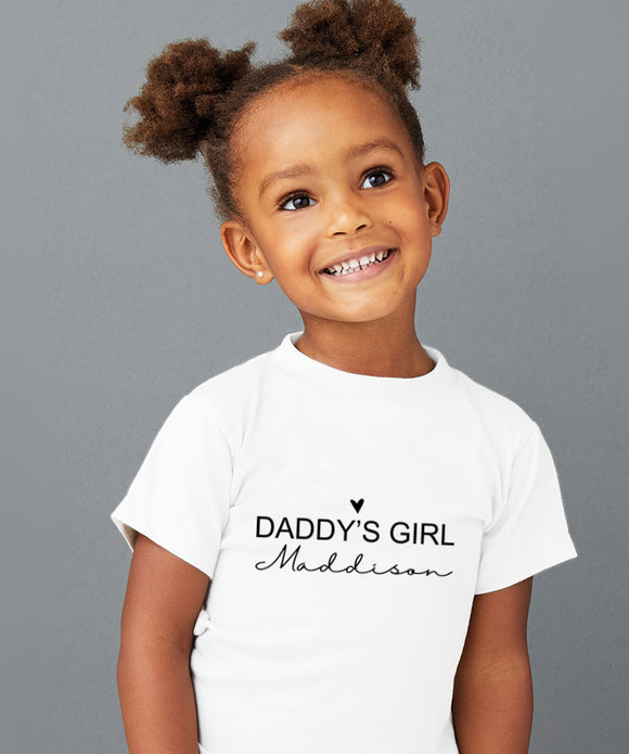 Daddy's Girl ~ Daddy's Boy ~ T shirt ~ Father's Day