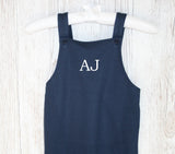 Dungarees Personalised with Initials Baby Toddler Childrens Loungewear