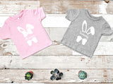 Personalised Easter Bunny T Shirt with Name Girl Boy
