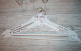 Wedding hanger ~ personalised