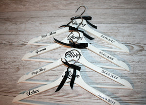 Wedding hanger ~ personalised