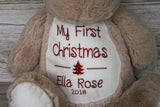 Christmas Reindeer soft plush toy personalised ~ Christmas 2022