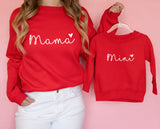 Mama Mini ~ Mummy Daughter ~ Twinning ~ Matching Sweatshirts